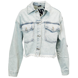 U-State Women's Hype and Vice Jean Jacket Aggies